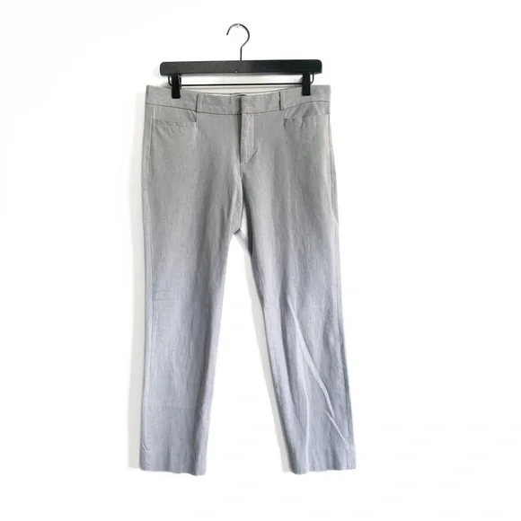 Banana Republic Sloan Gray Ankle Pants Women’s 4 Career Pants - Picture 3 of 10